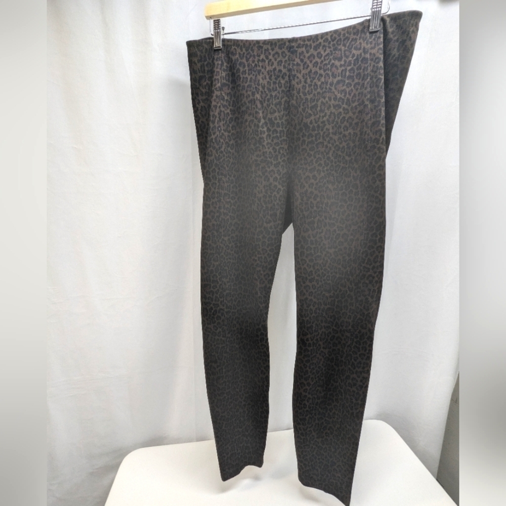 Liverpool Jean Company Cheetah Print Leggings Size 18W